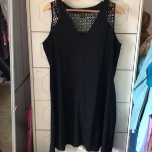 Sleeveless LBD with pretty back detailing